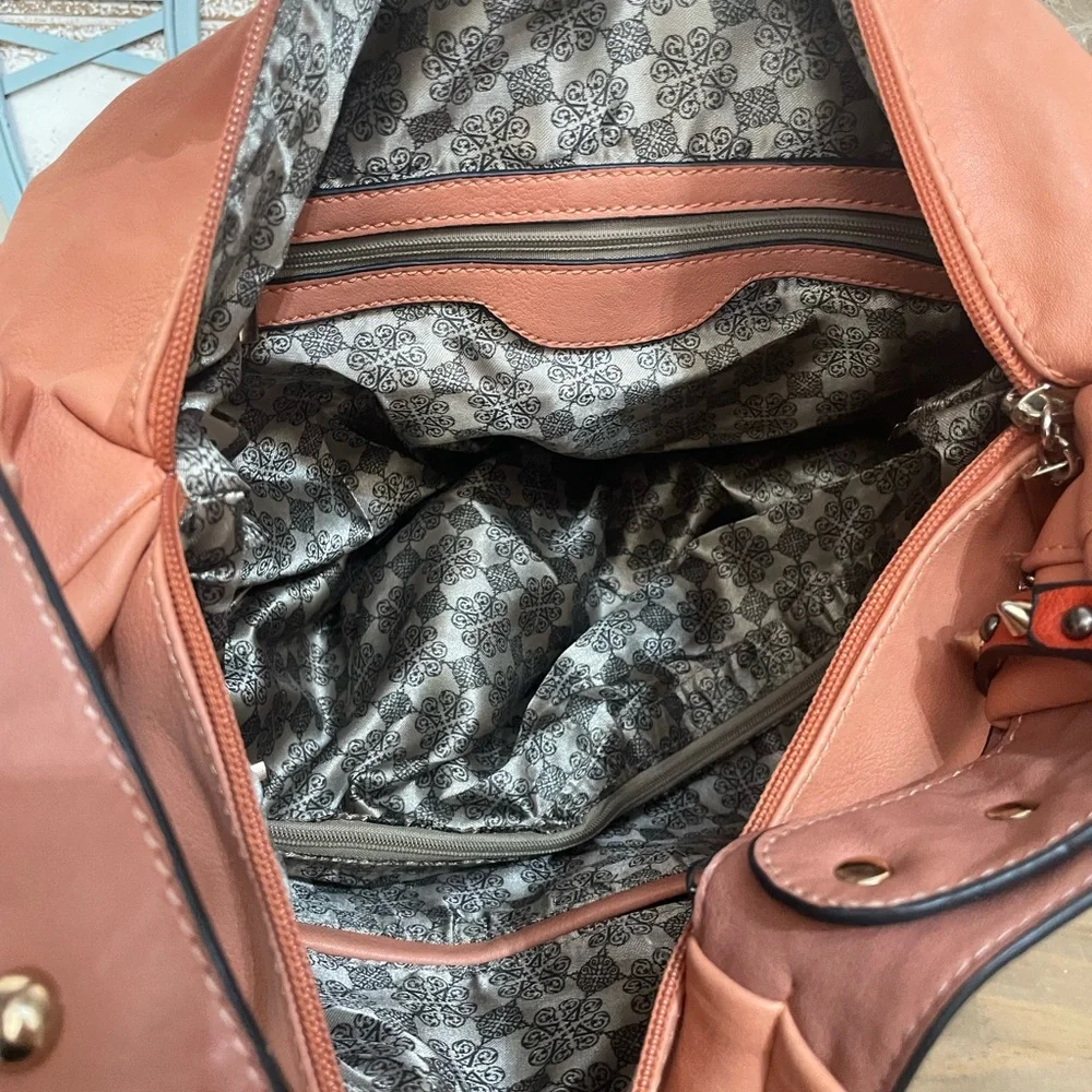 Women’s Unique Vegan Leather Large Hobo BOHO Bag